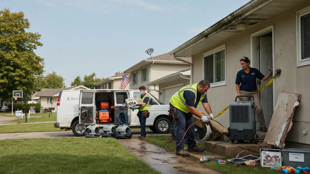 Water Damage Restoration in Dalton City, IL near me